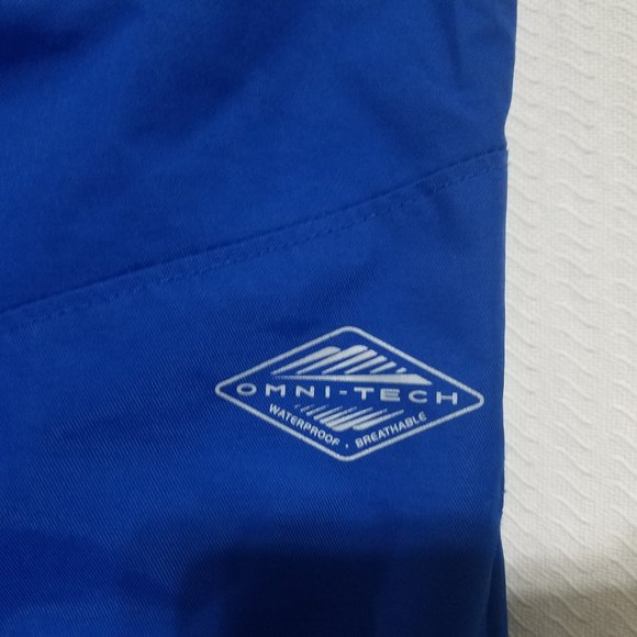 Columbia Mens Small Blue Winter Ski Snow Pants Snowboard Waterproof Insulated S